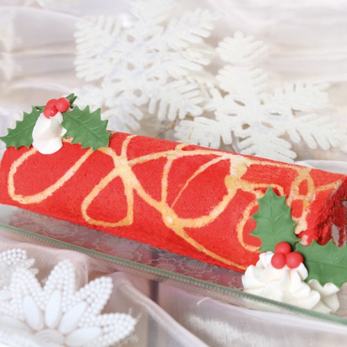 Red Velvet Cake Roll - Grandbaby Cakes