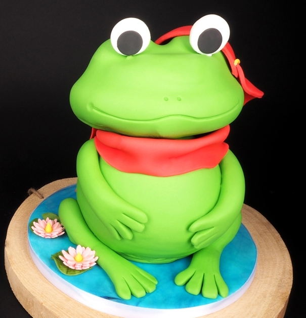 Pinterest Frog Cake