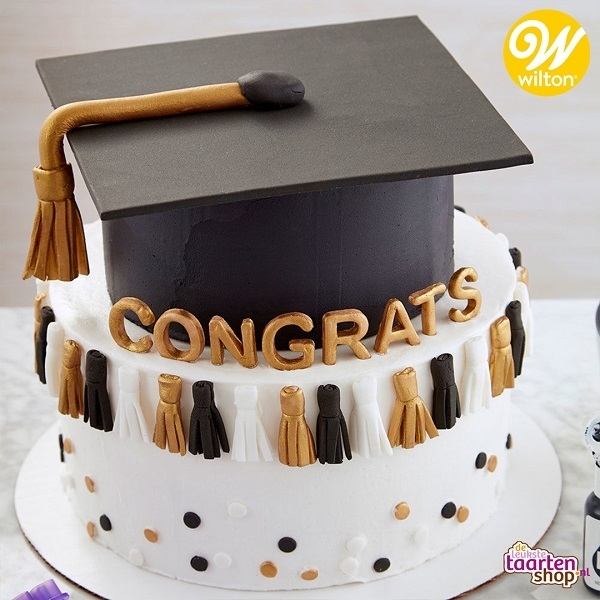 Loved these cute repeat designs of grad cakes 🥰 #graduation #graduati... |  TikTok